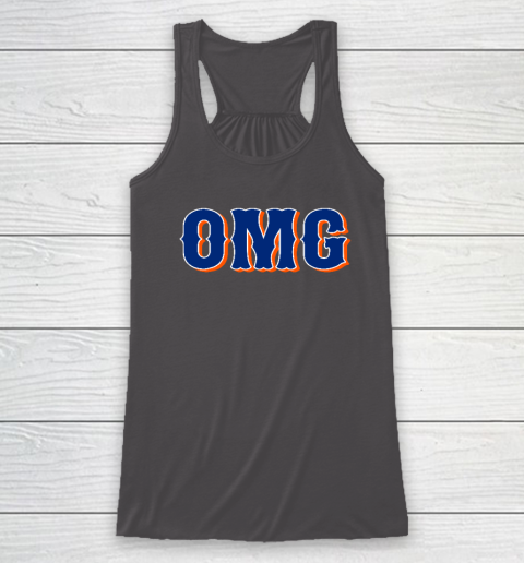 Funny Says OMG New York Racerback Tank 6