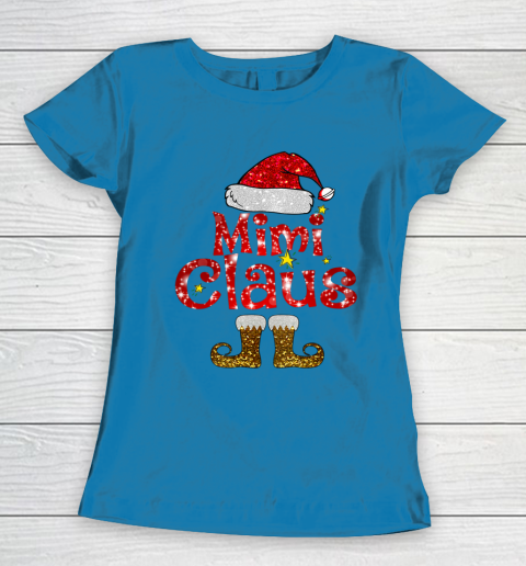 Funny Santa Mimi Claus Merry Christmas Women's T-Shirt 6
