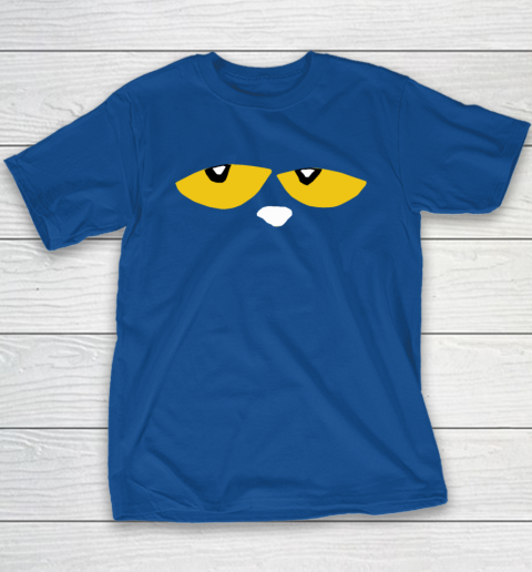 This Is My Book Character Costume Blue Cat Reading Day Youth T-Shirt 6