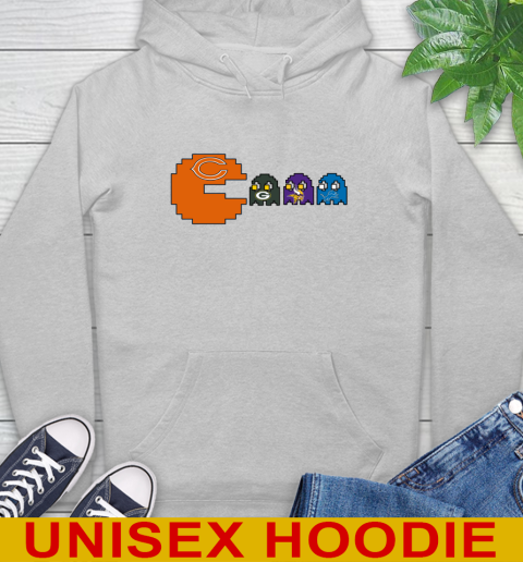 Chicago Bears NFL Football Pac Man Champion Hoodie 6