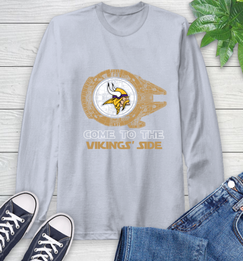 NFL Come To The Minnesota Vikings Wars Football Sports Long Sleeve T-Shirt 6