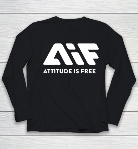 Attitude Is Free Youth Long Sleeve