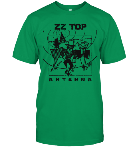 Zz Top Antenna Album T-Shirt - Cheap T shirts Store Online Shopping