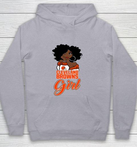 Cleveland Browns Girl NFL Youth Hoodie 5