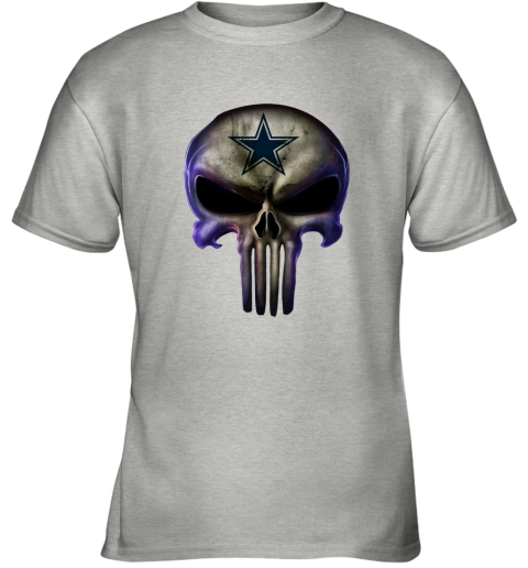 Dallas Cowboys The Punisher Mashup Football Youth T-Shirt