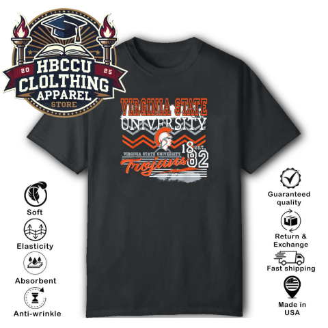 Virginia State Trojans HBCU Est. 1882 T-Shirt Virginia State Trojans HBCU Est. 1882 T-Shirt