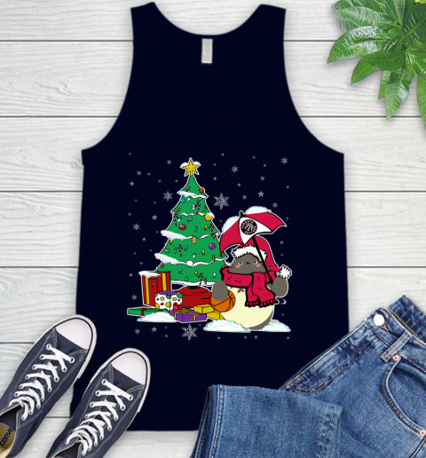 Toronto Raptors NBA Basketball Cute Tonari No Totoro Christmas Sports Tank Top 2