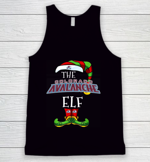 Colorado Avalanche Christmas ELF Funny NHL Tank Top