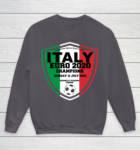 Italy Football Italian Football Forza Italia Champions Euro 2020 Youth Sweatshirt 5