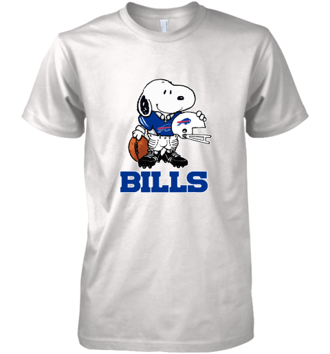 Snoopy A Strong And Proud Buffalo Bills Player NFL Premium Men's T-Shirt