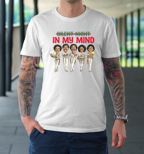 In My Mind Black African American Family Matching Christmas T-Shirt