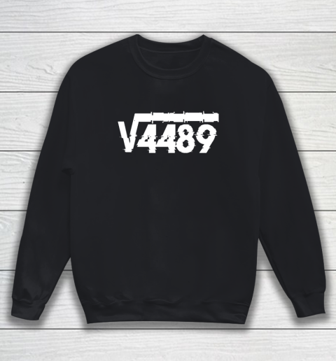 Square Root 67 Year Old Gift Funny Teacher 67th Birthday Sweatshirt