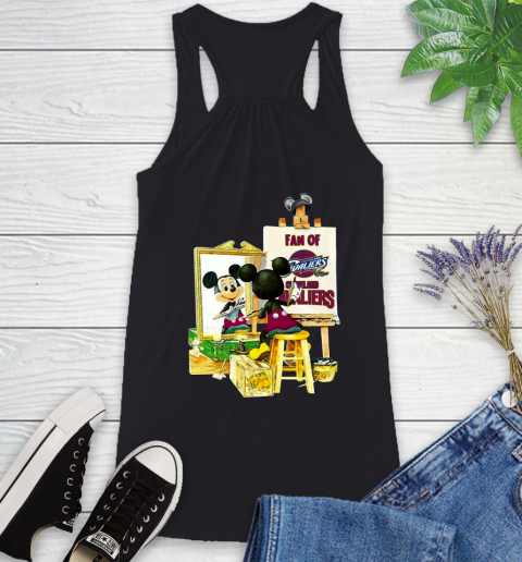 NBA Basketball Cleveland Cavaliers Mickey Drawing Shirt 37