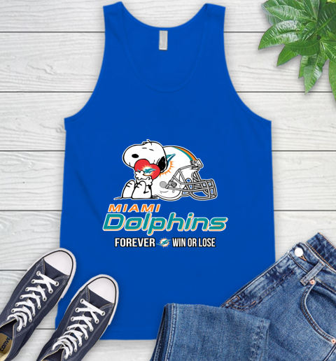 NFL The Peanuts Movie Snoopy Forever Win Or Lose Football Miami Dolphins 74