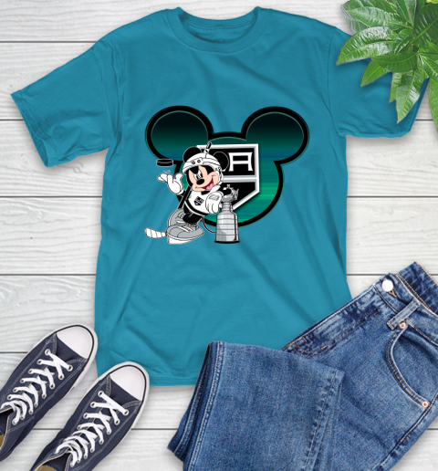 NHL Los Angeles Kings Stanley Cup Mickey Mouse Disney Hockey T Shirt T-Shirt 8