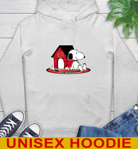 NHL Hockey Calgary Flames Snoopy The Peanuts Movie Shirt Hoodie