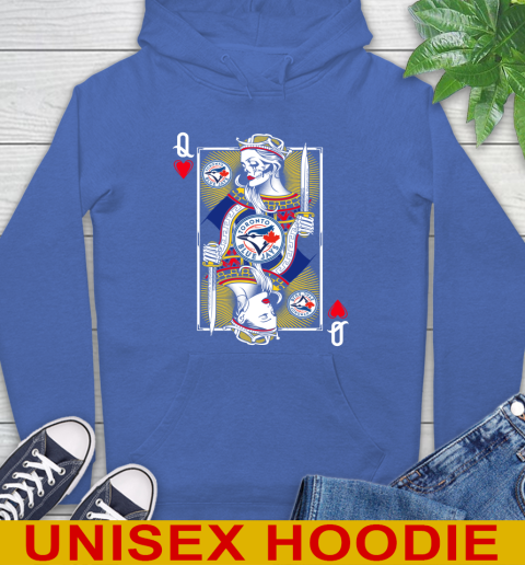 MLB Baseball Toronto Blue Jays The Queen Of Hearts Card Shirt Hoodie 9
