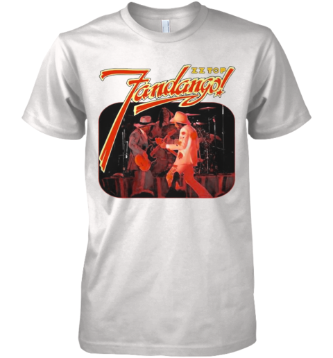 Zz Top Fandango Album Guitar Premium Men's T-Shirt