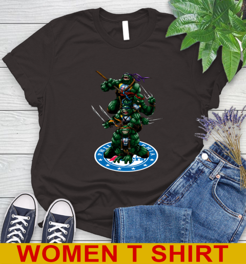 NBA Basketball Philadelphia 76ers Teenage Mutant Ninja Turtles Shirt Women's T-Shirt 8
