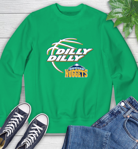 NBA Denver Nuggets Dilly Dilly Basketball Sports Sweatshirt 6