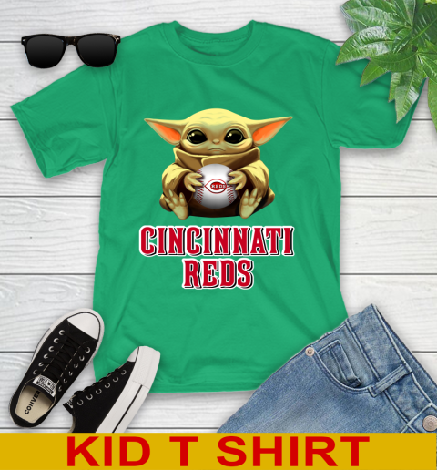 MLB Baseball Cincinnati Reds Star Wars Baby Yoda Shirt 106