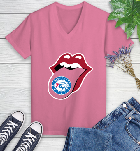 Philadelphia 76ers NBA Basketball Lips I Root For My Team Adoring Fan 89