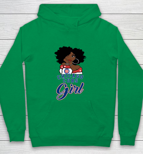Chicago Cubs Girl MLB Youth Hoodie 6