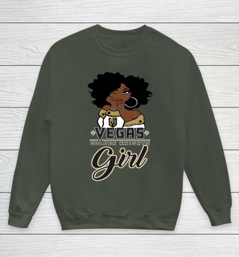 Vegas Golden Knights Girl NHL Youth Sweatshirt 10