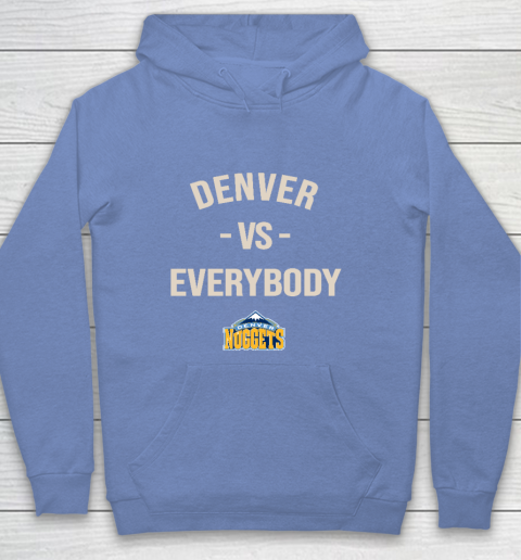 Denver Nuggets Vs Everybody Youth Hoodie 8