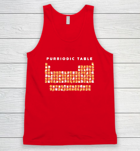 Purriodic Table Cat Funny Tank Top 4