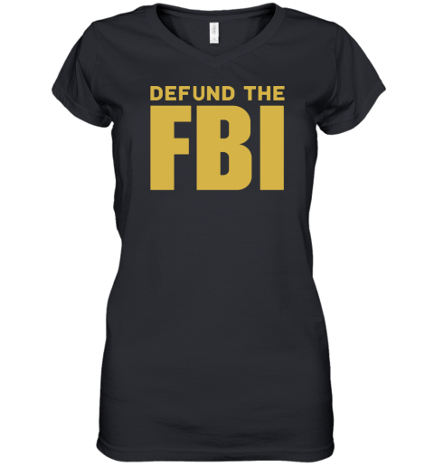 Marjorie Taylor Greene Defund The Fbi Women's V-Neck T-Shirt