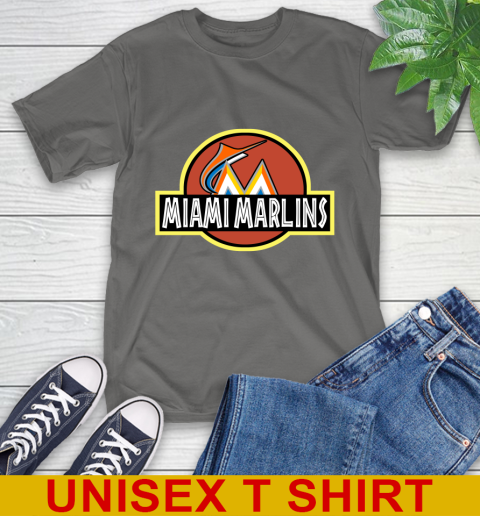MLB Miami Marlins Jurassic Park Dinosaur Movie Baseball Sports 8