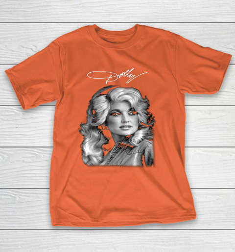 Dolly Parton Classic Vintage Signature T-Shirt 4