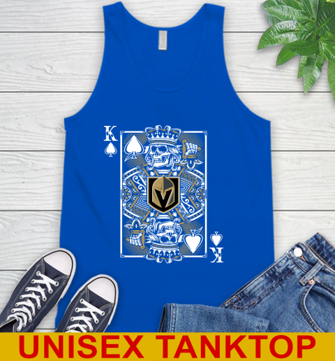 Vegas Golden Knights NHL Hockey The King Of Spades Death Cards Shirt Tank Top 4