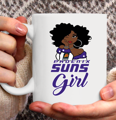 Phoenix Suns Girl NBA Ceramic Mug 11oz 4