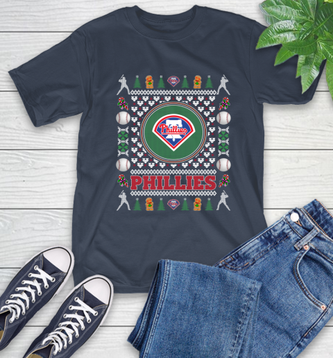 Philadelphia Phillies Merry Christmas MLB Baseball Loyal Fan Ugly Shirt 3