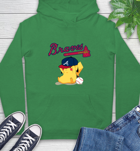 MLB Pikachu Baseball Sports Atlanta Braves T Shirt
