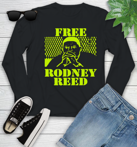 Freee rodney reed Youth Long Sleeve 1 Freee rodney reed Youth Long Sleeve