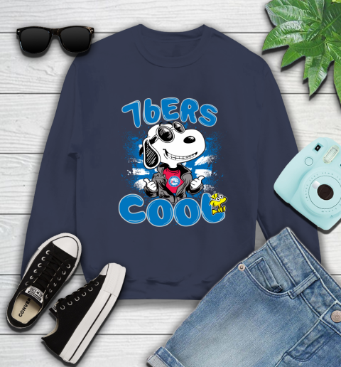 NBA Basketball Philadelphia 76ers Cool Snoopy Shirt Sweatshirt 2