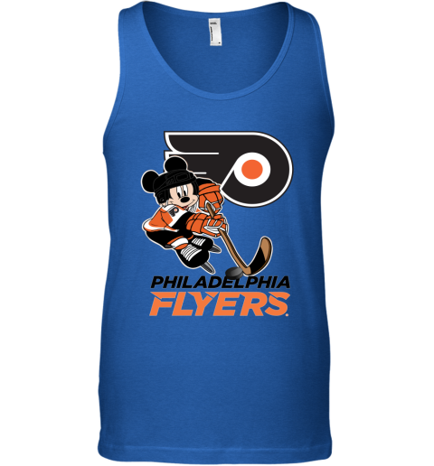 NHL Hockey Philadelphia Flyers Pluto Mickey Driving Disney Shirt Long  Sleeve T-Shirt
