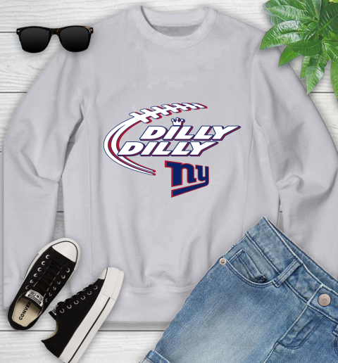 NFL New York Giants Dilly Dilly Football Sports Youth Sweatshirt 4