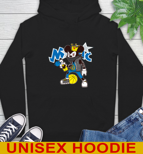 Orlando Magic NBA Basketball Mickey Peace Sign Sports Hoodie 2