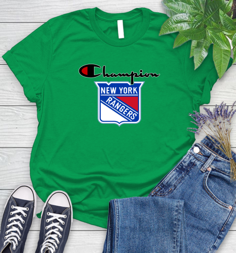 NHL Hockey New York Rangers Champion Shirt Women's T-Shirt 4