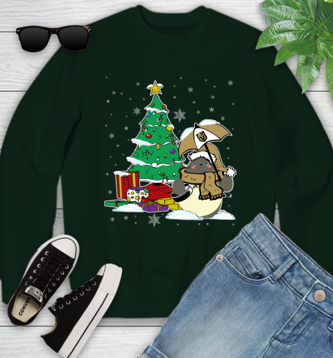 Vegas Golden Knights NHL Hockey Cute Tonari No Totoro Christmas Sports Youth Sweatshirt 9