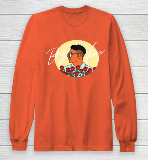 Bryce Vine Merch Circular Roses Long Sleeve T-Shirt 3