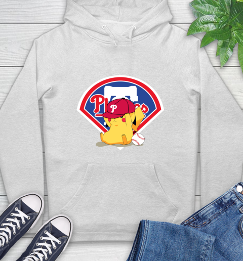 MLB Pikachu Baseball Sports Philadelphia Phillies Hoodie