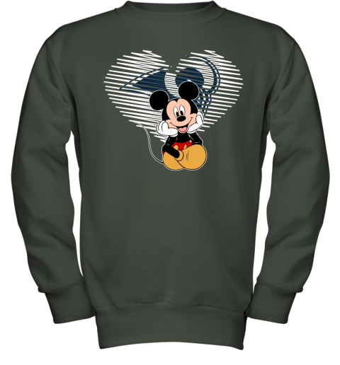 NFL Los Angeles Rams The Heart Mickey Mouse Disney Football T Shirt 5RLG0VR1xpS youth sweatshirt 47 95 151514 front forest