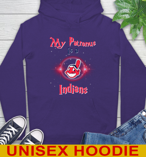 MLB Baseball Harry Potter My Patronus Is A Cleveland Indians Hoodie 5