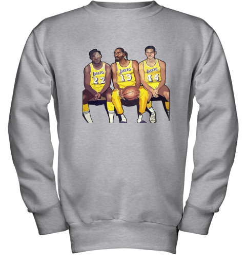 Elgin Baylor x Snoop Dogg x Jerry West Funny Youth Sweatshirt