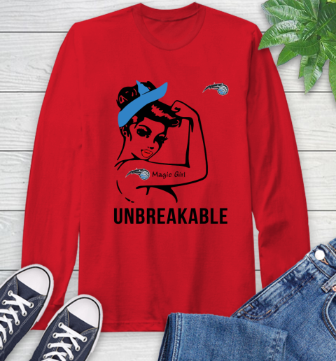 NBA Orlando Magic Girl Unbreakable Basketball Sports Long Sleeve T-Shirt 9
